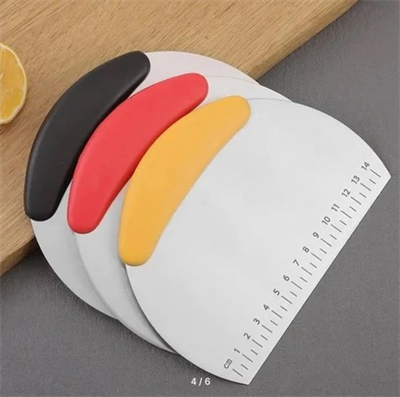 Paslanmaz Çelik Hamur Kesme ve Şekillendirme Spatulası