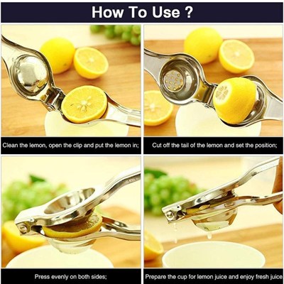 Paslanmaz Çelik Limon Sıkacağı