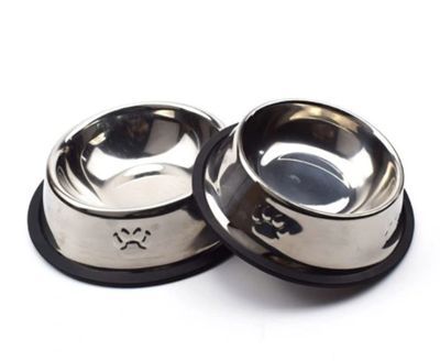 Paslanmaz Çelik Metal Mama Kabı 18 cm.