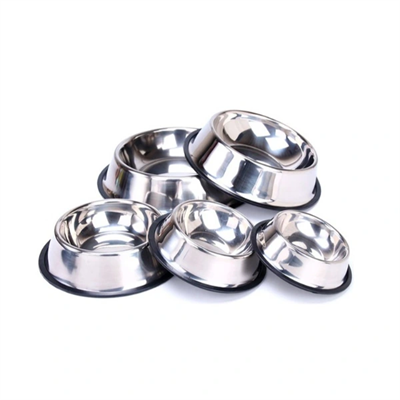 Paslanmaz Çelik Metal Mama Kabı 34 cm.