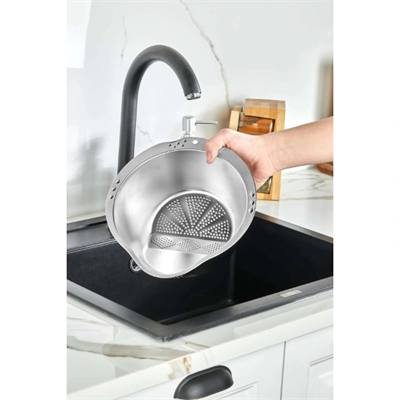 Paslanmaz Çelik Pirinç Süzgeci