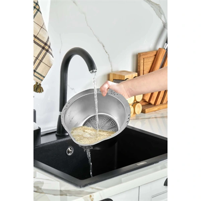 Paslanmaz Çelik Pirinç Süzgeci