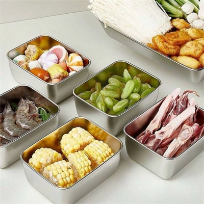 Paslanmaz Çelik Saklama Kabı