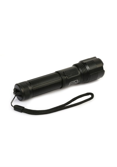 PeakStar Ps-1600 Süper Parlak Led Zoomlu 5 Mod Su Geçirmez Profesyonel Kamp Bekçi Avcı Feneri