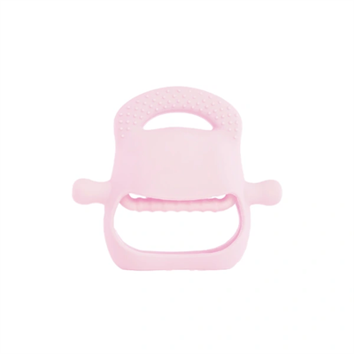 Pembe Bebek Silikon Diş Kaşıyıcı