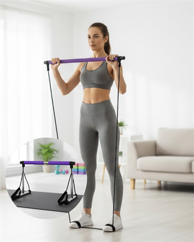 Pilates Bar Egzersiz Aleti Bilek Destekli Çok Yönlü Kullanım