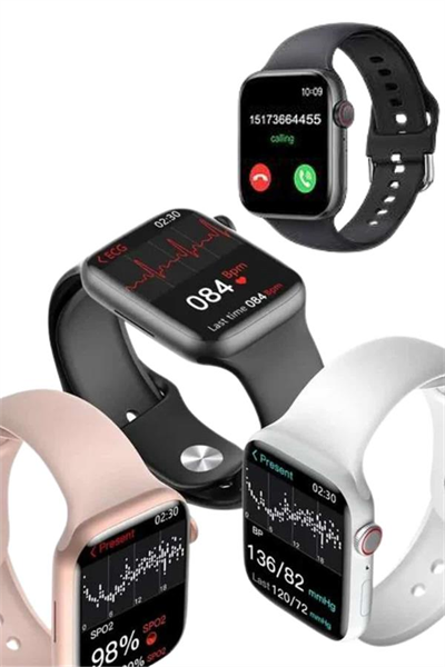 Plastik Kordonlu Kalp Atışı Uyku Takibi ve Çağrı Cevaplayabilen Akıllı Saat