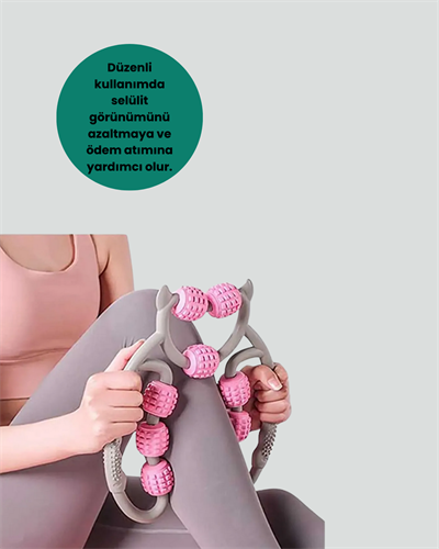 Plastik Masaj Aleti Derin Doku Kas Gevşetici Rulo