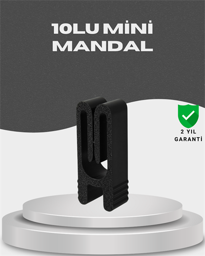 Plastik Poşet Kilidi Mutfak İçin Çok Amaçlı 10 Adet