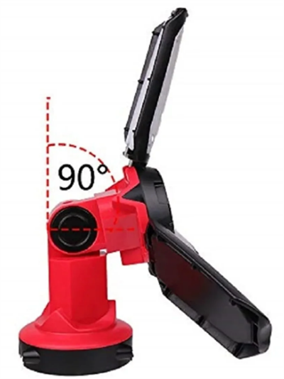 Polizei P-8801 ŞARJLI KATLANABİLİR 3XCOB LED+ 3W LED ÇOK FONKSİYONLU KAMP FENERİ
