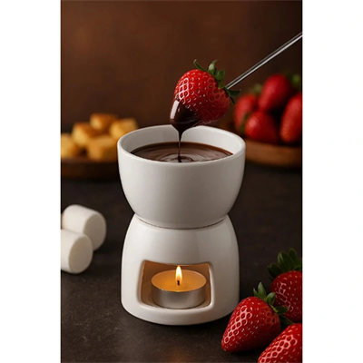 Porselen Fondü Seti