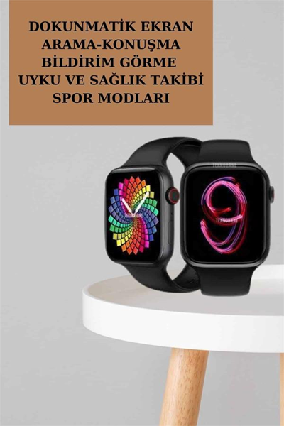 Powerbank Bluetooth Kulaklık Ve Yeni Model Akıllı Saat Seti ANC Özelliği Dokunamatik