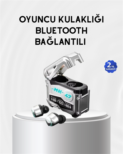 Powerbank Özellikli Bluetooth Kulaklık – Ergonomik, Suya Dayanıklı