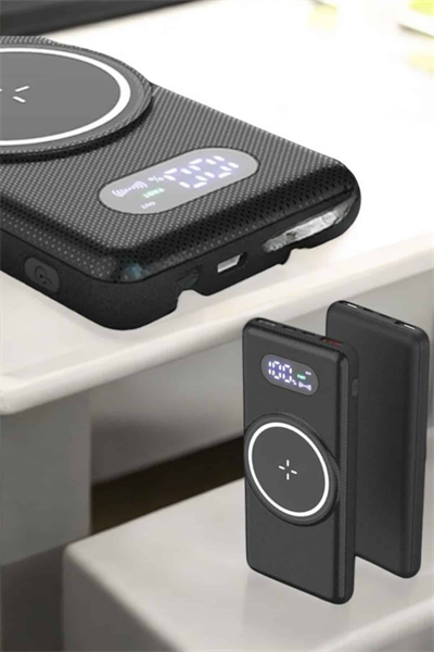 Powerbank Taşınabilir 10.000 Mah Hızlı Şarj Dijital Göstergeli