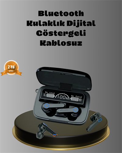 Powerbank’lı M19 Bluetooth Kulaklık – Oyun İçin Düşük Gecikme, Uzun Kullanım ve Şarj Desteği