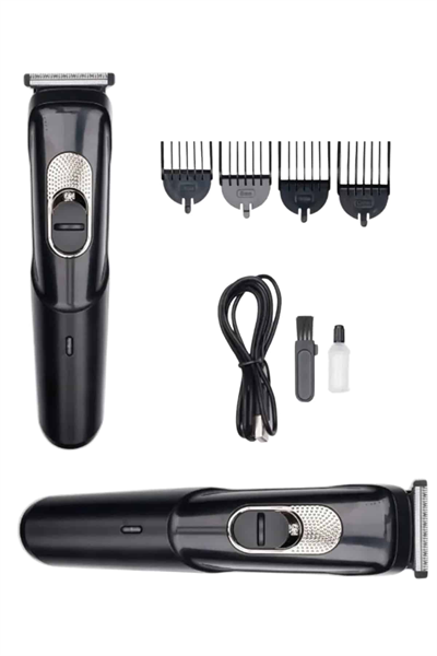 Pro Şarjlı Saç Sakal Tıraş Makinesi Ense Kesme Makinesi Lazer Öncesi Kısaltma