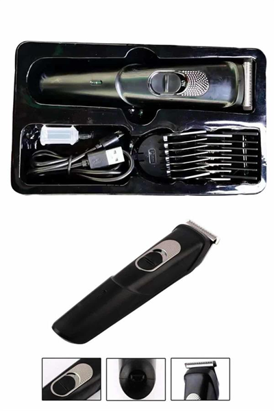 Pro Şarjlı Saç Sakal Tıraş Makinesi Ense Kesme Makinesi Lazer Öncesi Kısaltma