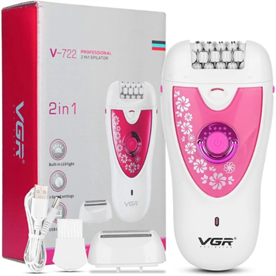 Profesyonel 2 Başlıklı Epilasyon Aleti