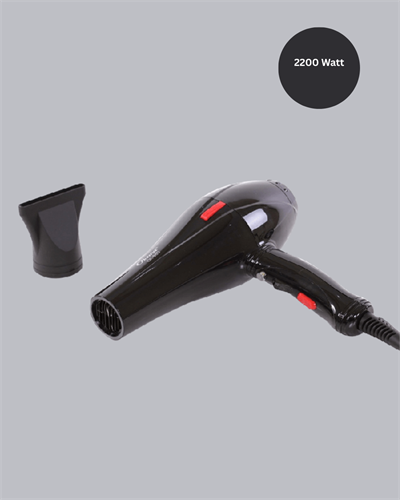 Profesyonel 2200W Fön Makinesi Soğuk Sıcak Üflemeli İki Kademeli