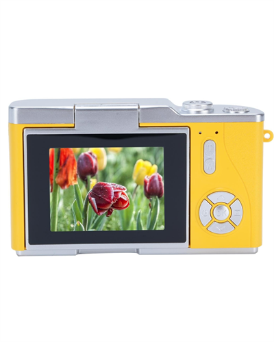 Profesyonel Çekim İçin 48 MP Dijital Kamera Flip Screen 18x Zoom Uzun Pil Ömrü