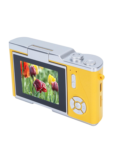 Profesyonel Çekim İçin 48 MP Dijital Kamera Flip Screen 18x Zoom Uzun Pil Ömrü