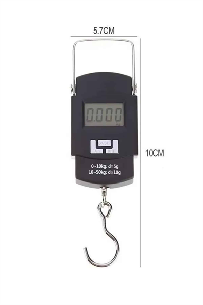 Profesyonel El Terazisi El Kantarı 50 Kg Dijital Göstergeli Tartı