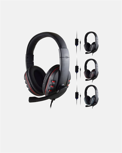 Profesyonel Gaming Kulaklık – Mikrofonlu, Yumuşak Pedli, Stereo Ses Kalitesi, Tere Dayanıklı