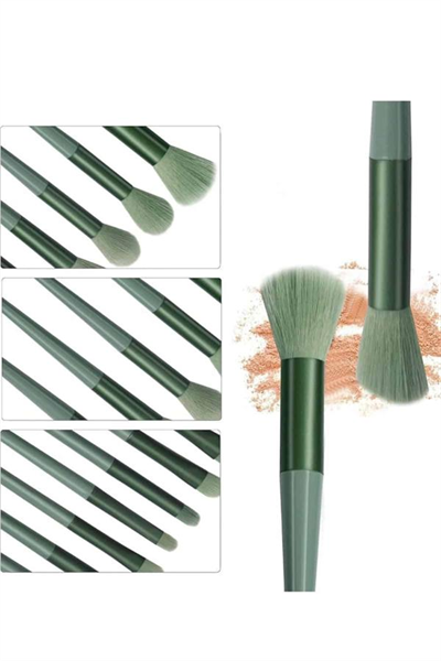 Profesyonel Makyaj Fırça Seti 13 Parça Yumuşak Kıllı Fırça Seti Far Fırçası