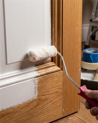 Profesyonel Mini Boya Rulosu 10 Cm Boya Fırça Seti 6 Yedek Rulo Hediyeli