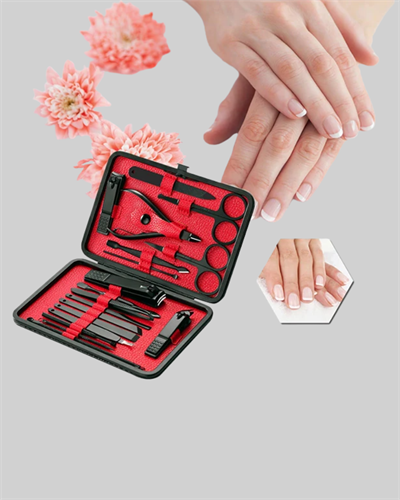 Profesyonel Paslanmaz Çelik Manikür & Pedikür Seti