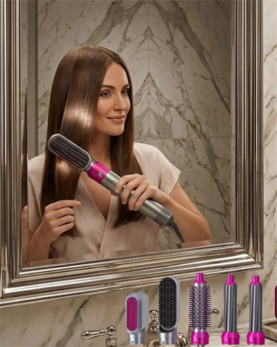 Profesyonel Saç Şekillendirici 5 Fonksiyonlu Fön Düzleştirme ve Dalga Yapma Seti