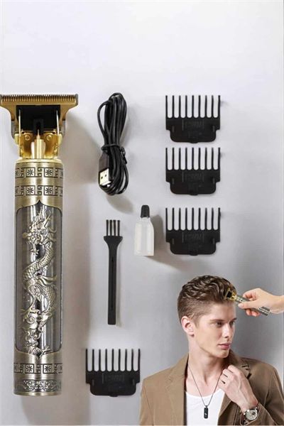 Profesyonel Şarjlı Saç ve Sakal Şekillendirici Çizik Tıraş Makinesi