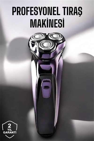 Profesyonel Şarjlı Saç ve Sakal Tıraş Makinesi Hassas Kesim