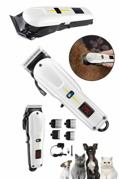 Profesyonel Şarjlı Tıraş Makinesi Turbo Kablosuz Saç Kesme Makinesi