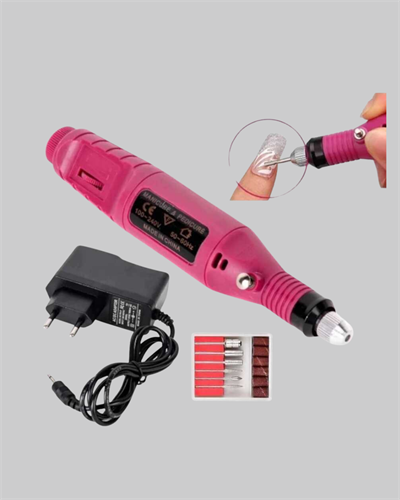 Profesyonel Tırnak Matkap Makinesi – USB Şarjlı, Ayarlanabilir Hız, Düşük Titreşimli ve Sessiz Çalışma