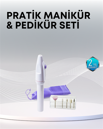 Profesyonel Tırnak Matkap Seti – Ayarlanabilir Hız, Düşük Gürültü ve Kompakt Tasarım