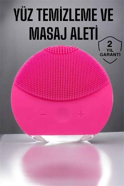 Profesyonel Yüz Temizleme Masaj Aleti Su Geçirmez, Kablosuz Şarj Özellikli Kolay Temizlenebilir