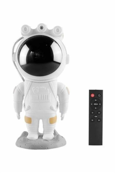 Projeksiyon Astronot Lamba Speaker Sevimli Astronot Bluetooth Hoparlör