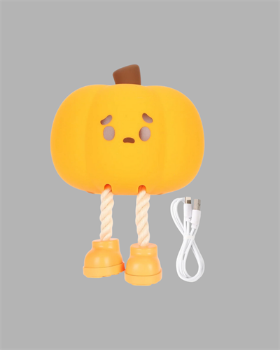 Pumpkin LED Gece Lambası Üç Kademeli Işık Ayarlı