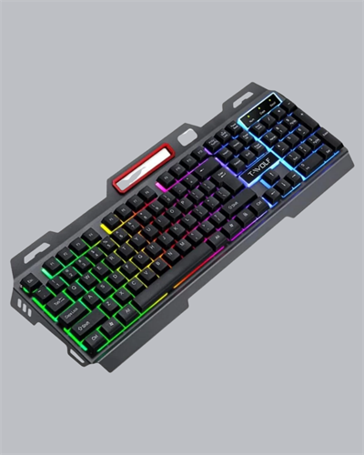 RGB Aydınlatmalı Klavye Mouse Seti – USB Bağlantılı, Türkçe Q, Ayarlanabilir DPI, Ergonomik Yapı