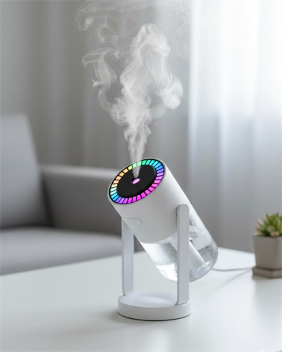RGB Işıklı Hava Nemlendirici Ultrasonik Teknoloji ve Portatif Tasarım