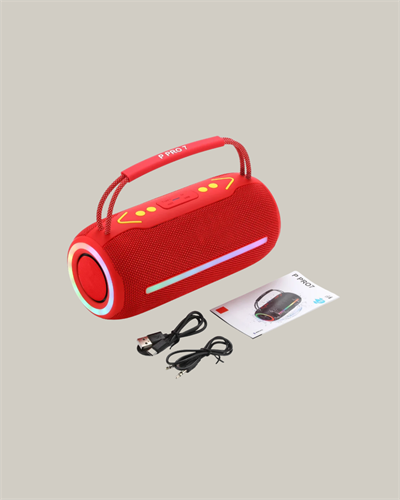 RGB LED Işıklı 20W Taşınabilir Bluetooth Hoparlör IPX6 Suya Dayanıklı