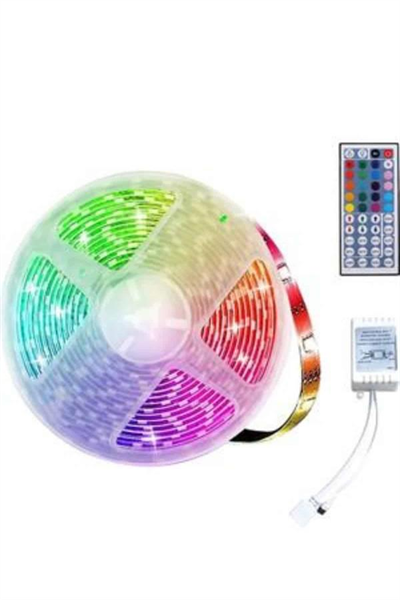 RGB Neon Şerit Led Lamba 10 Metre İç Mekan Tasarımına Uygun