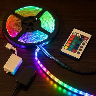 RGB Şerit 54 LED Kumandalı USB Bağlantılı