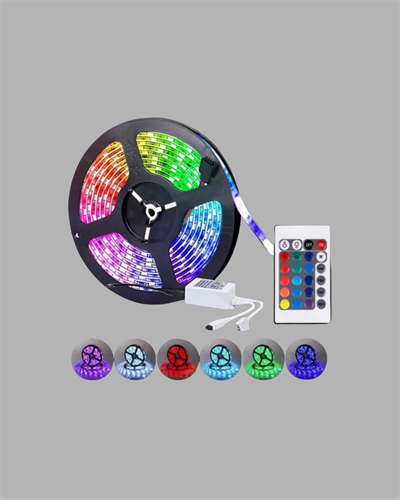 RGB Smart Şerit LED – TV Arkası ve Dekoratif Alanlar İçin Işık Şeridi