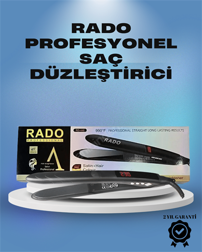 Rado RD-446 Hızlı Isınan Profesyonel Düzleştirici