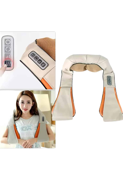 Rahatlatıcı Ovmalı Isıtmalı Boyun Bel Omuz Sırt Masaj Aleti Ve Masaj Cihazı