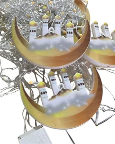 Ramazan Hilal ve Yıldız LED Işık 3 Metre Enerji Tasarruflu A++