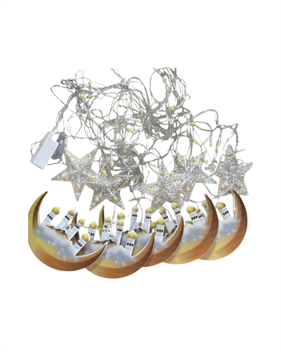 Ramazan Hilal ve Yıldız LED Işık 3 Metre Enerji Tasarruflu A++