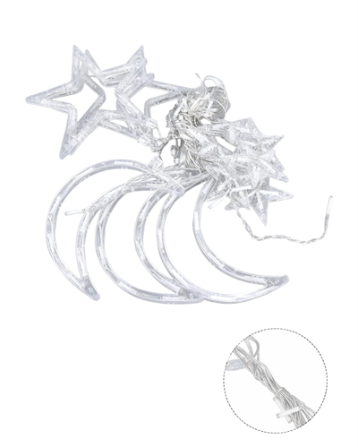 Ramazan İçin Büyük Boy Işıklı Ay Yıldız Led